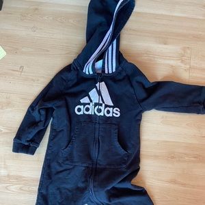 Infant Adidas onesie track suit